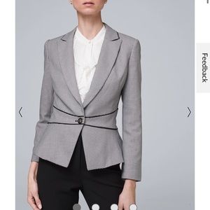 WHBM Houndstooth pant suit